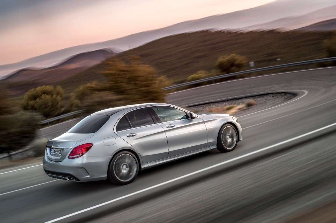 Mercedes Classe C 2014, tre quarti posteriore