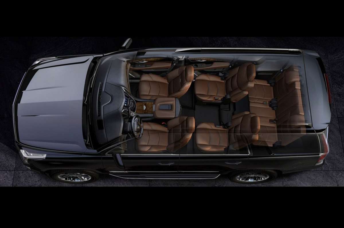 configurazione sette posti