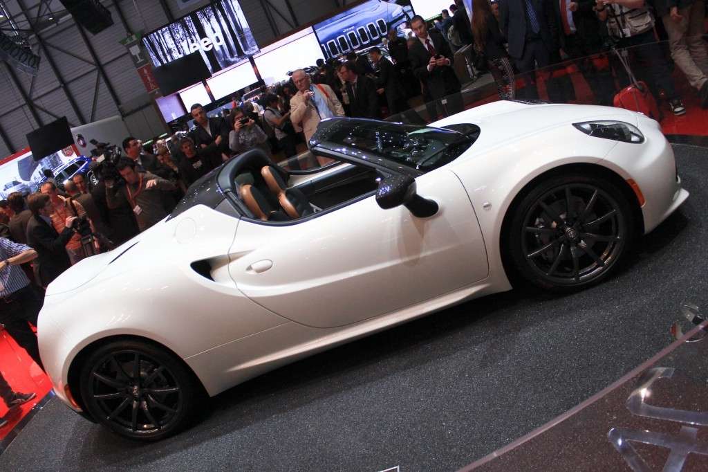 Alfa Romeo 4C Spider a Ginevra