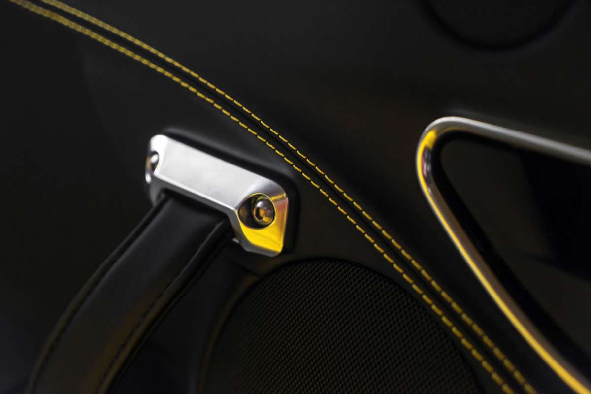 Dettaglio della 4C Spider