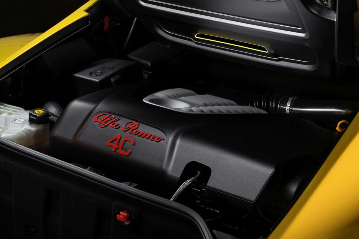 Motore 1750 TBi della 4C Spider