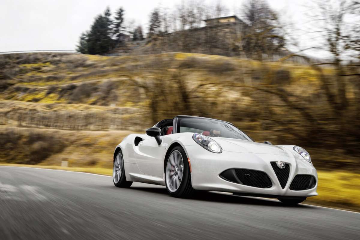 Muso della 4C Spider