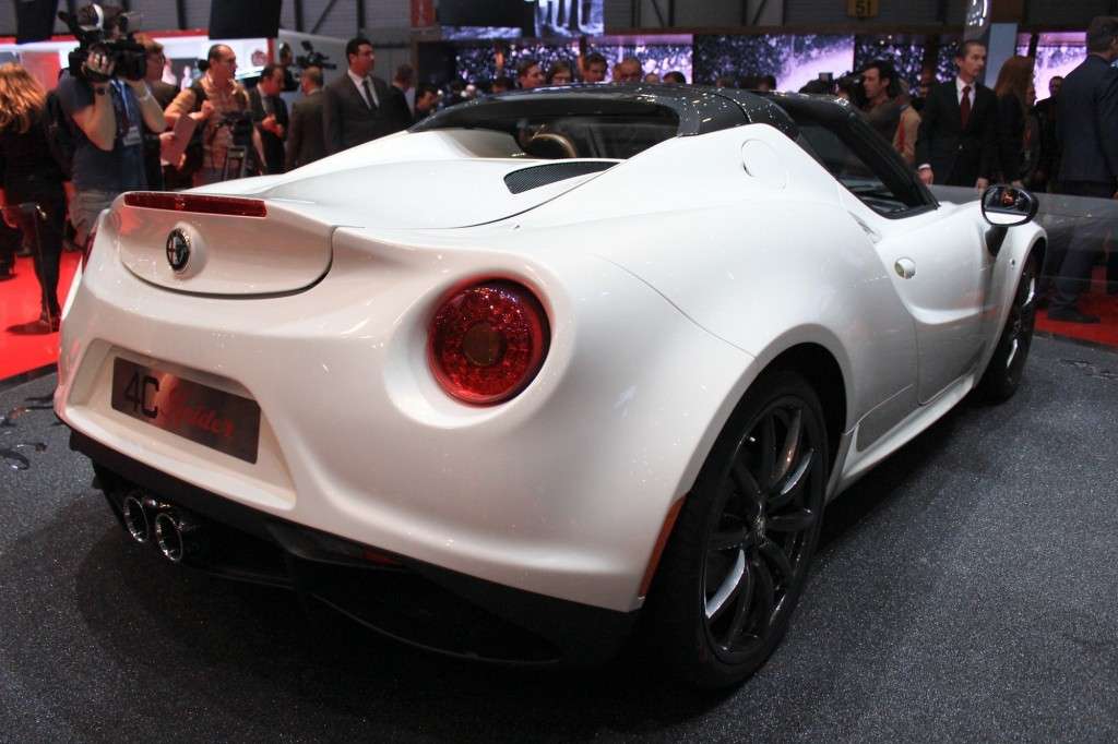 Posteriore Alfa Romeo 4C Spider