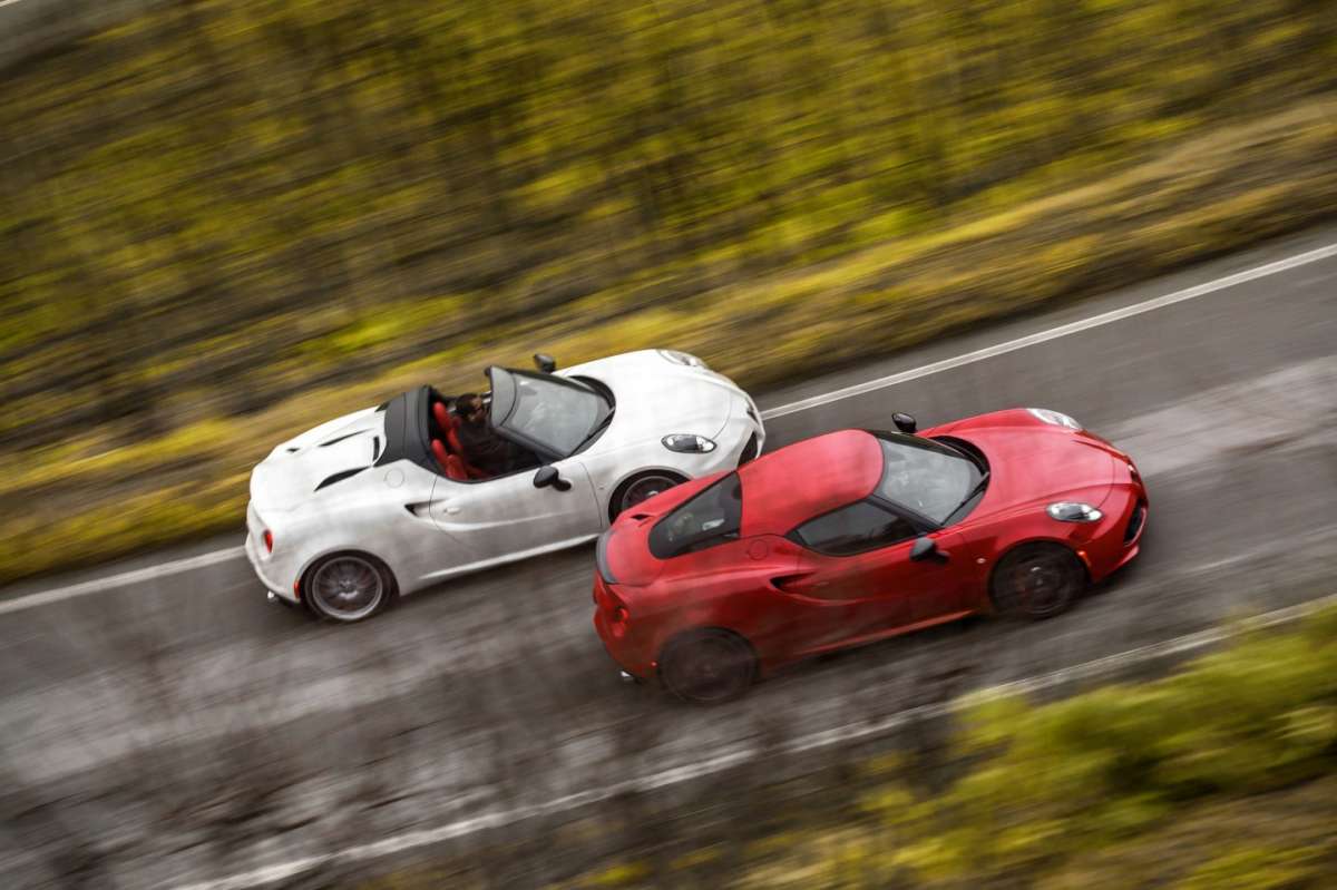 Prova della spider e coupé