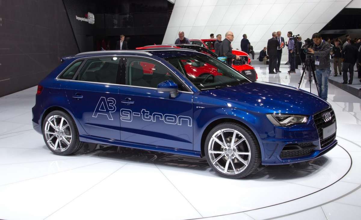 A3 Sportback G-tron laterale anteriore