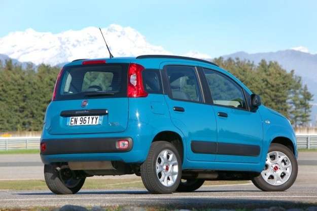 Fiat Panda Natural Power dietro