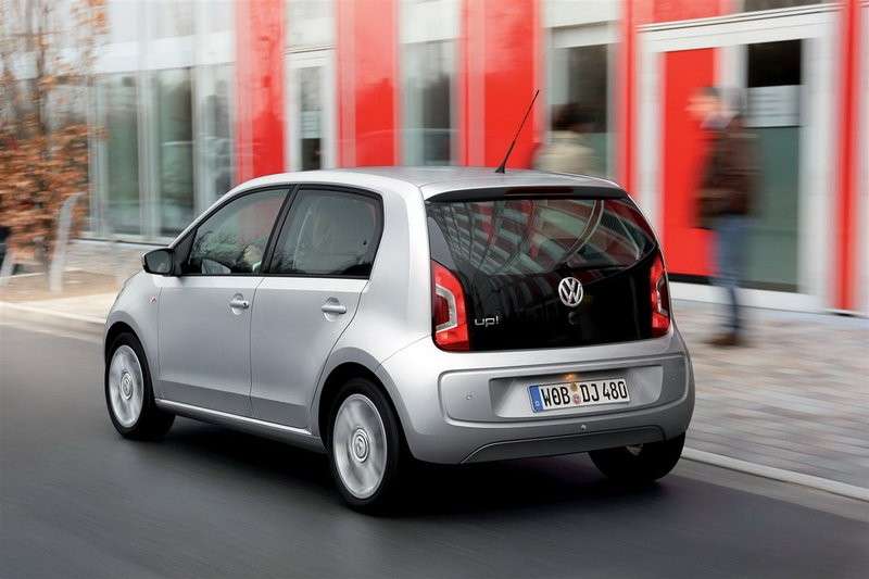 Volkswagen up! EcoFuel laterale posteriore