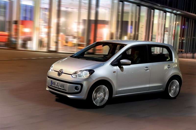 Volkswagen up! EcoFuel laterale sinistro