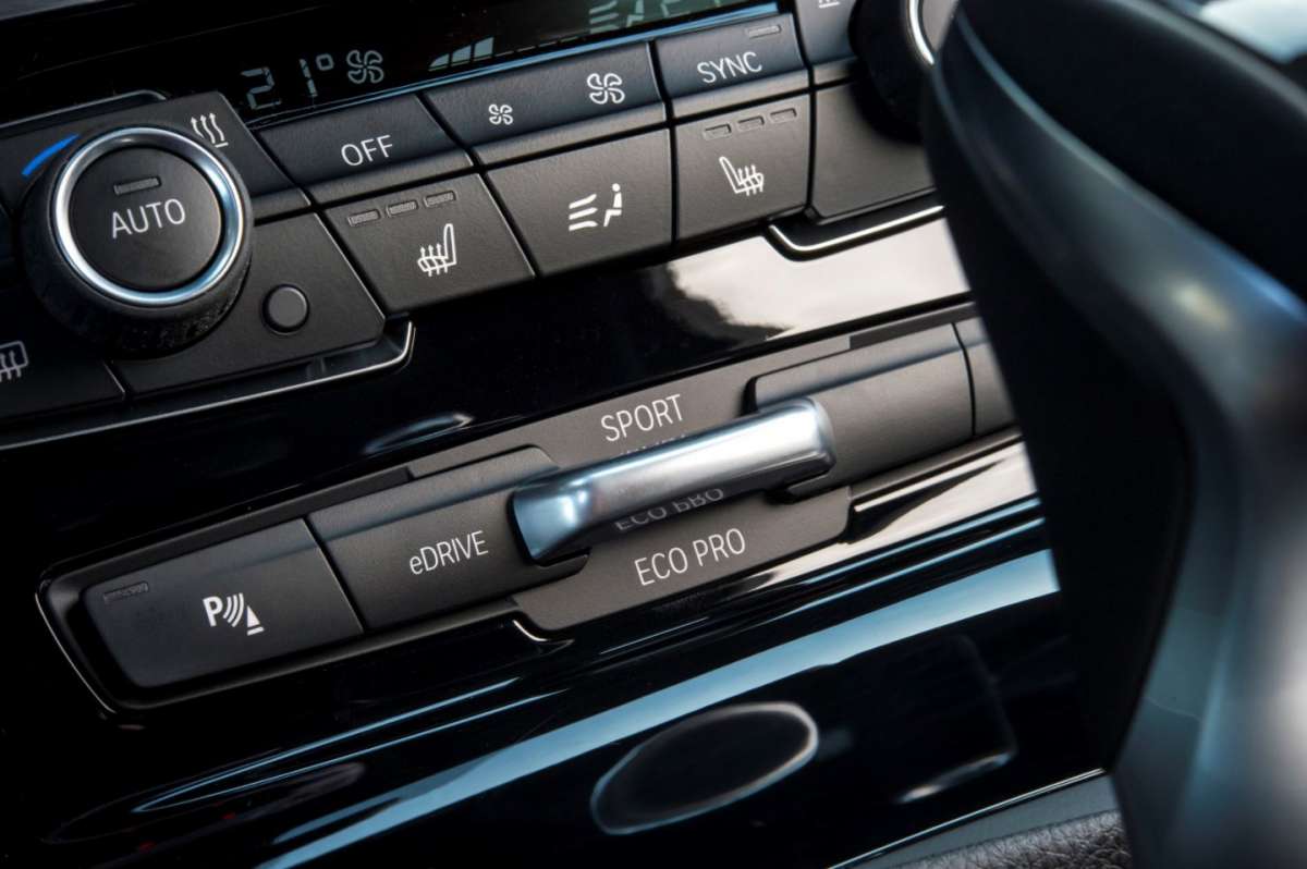 Bmw Serie 2 Active Tourer ibrida plug-in, modalità di guida