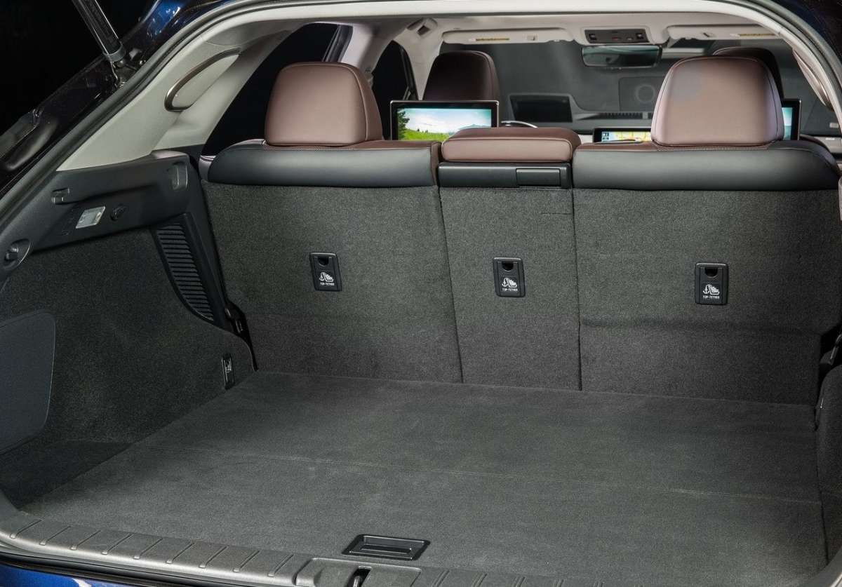 Bagagliaio di nuova Lexus Hybrid 2016