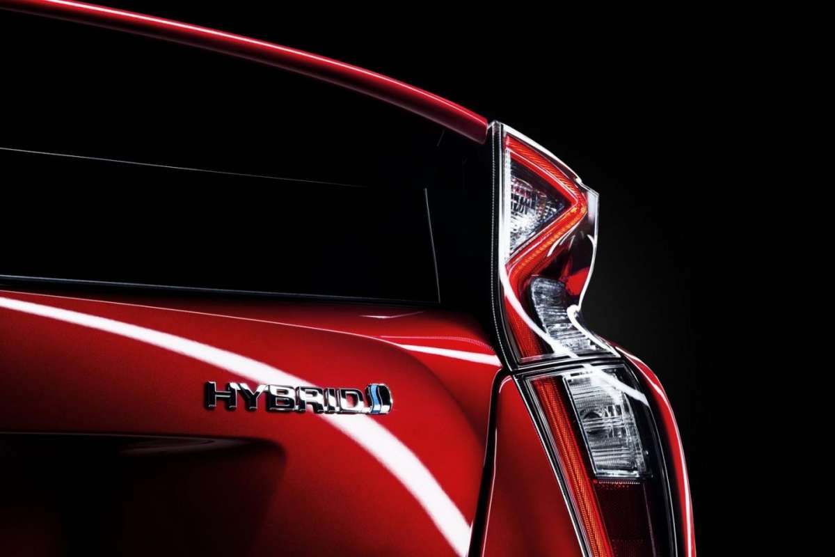 Dettaglio posteriore della Nuova Toyota Prius 2016