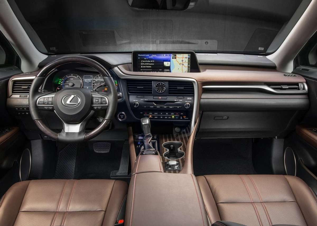 Interni della nuova Lexus RX450h Hybrid 2016