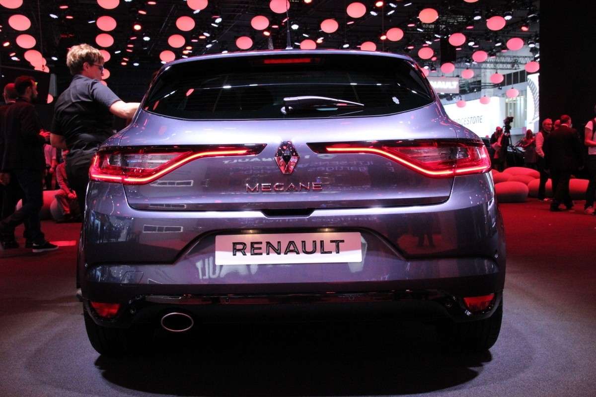 Luci posteriori Renault Megane