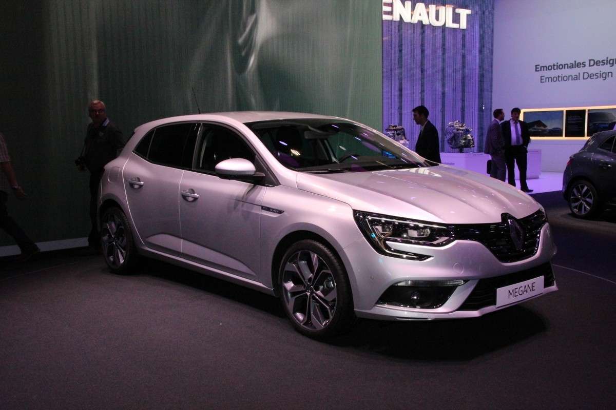 Nuova Renault Megane al Salone di Francoforte 2015