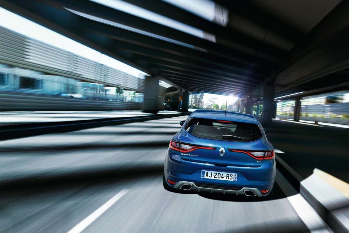 Posteriore della nuova Megane
