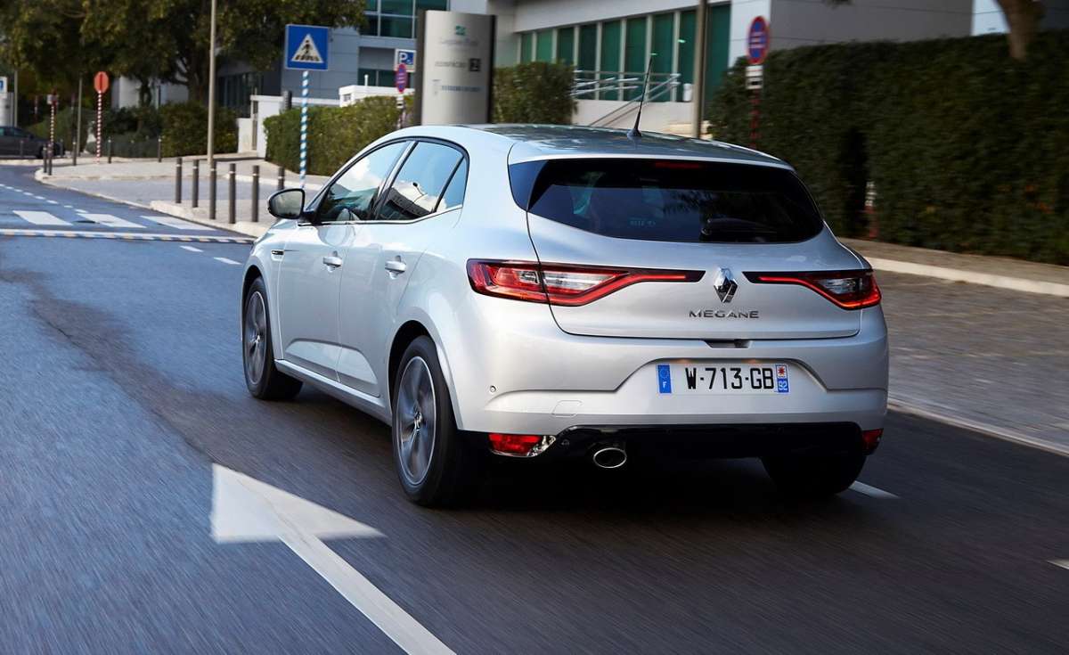 Renault Megane 2016 posteriore
