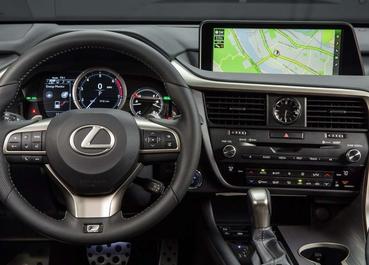 Scheda tecnica di nuova Lexus RX450h Hybrid 2016