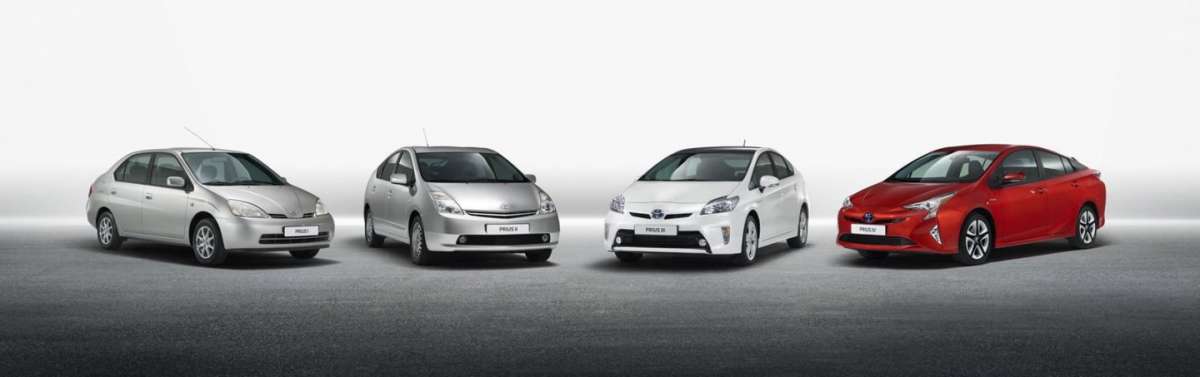 Toyota Prius, generazioni a confronto