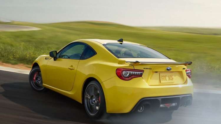 Posteriore della BRZ 2017 restyling