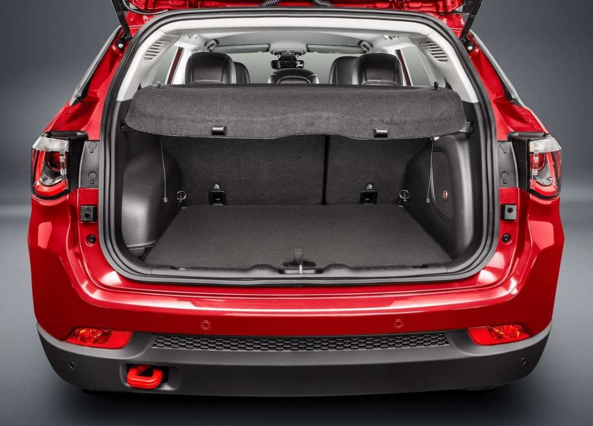 Bagagliaio di nuova Jeep Compass