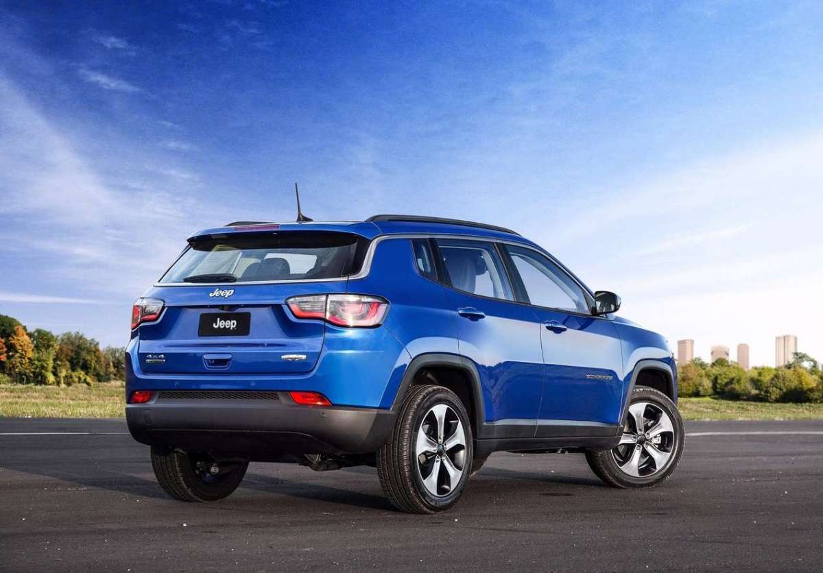 Fari posteriori a led di nuova Jeep Compass