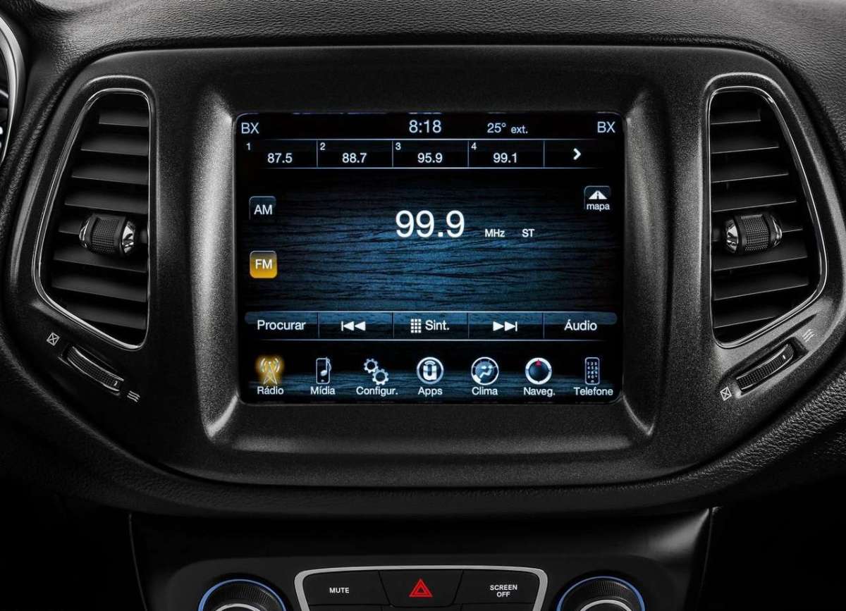Jeep Compass Sistema multimediale