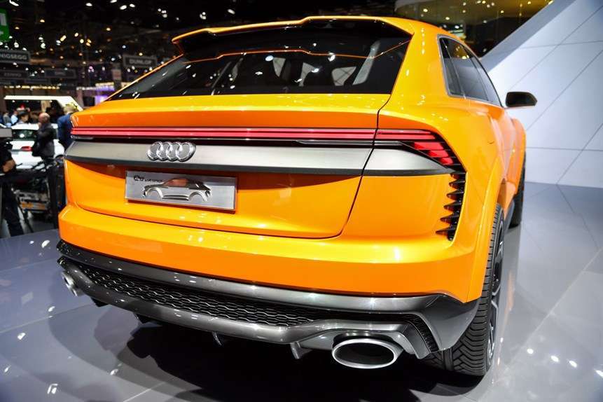 Audi Q8 Sport Concept dietro