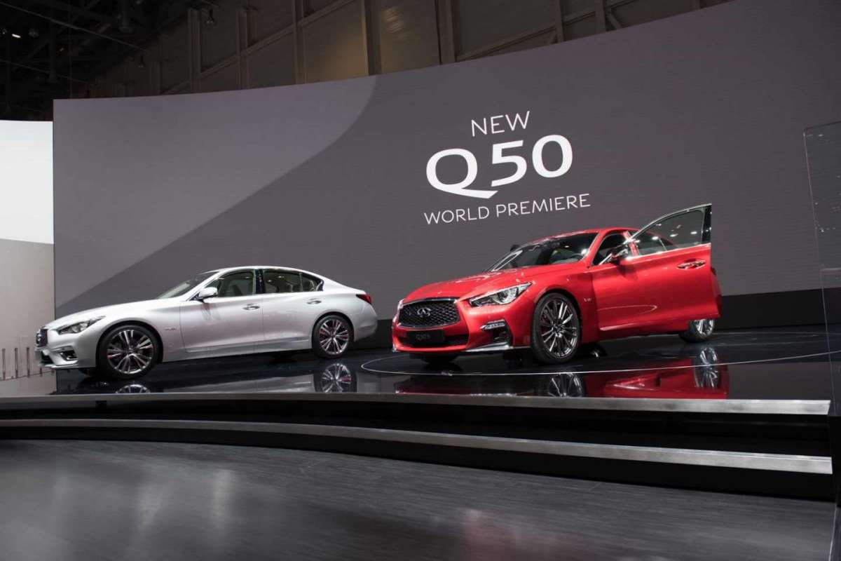 Infiniti Q50 al Salone di Ginevra 2017