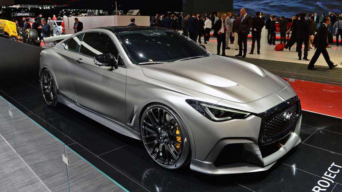 Infiniti Q60 Black S Salone di Ginevra 2017