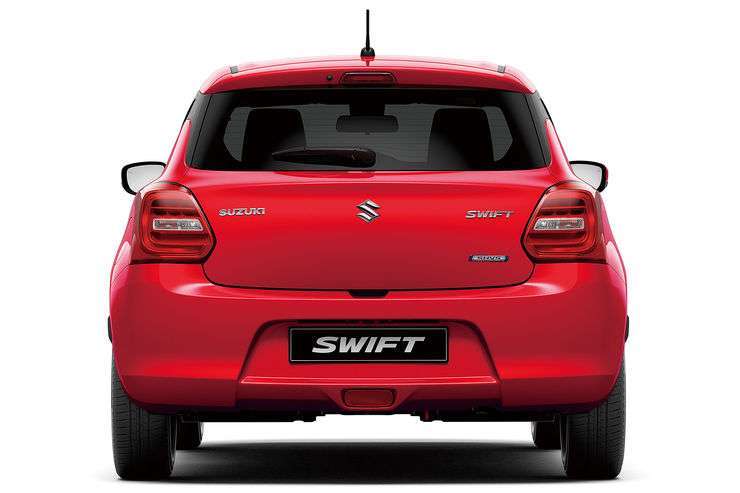 Nuova Suzuki Swift 2017 retro della vettura
