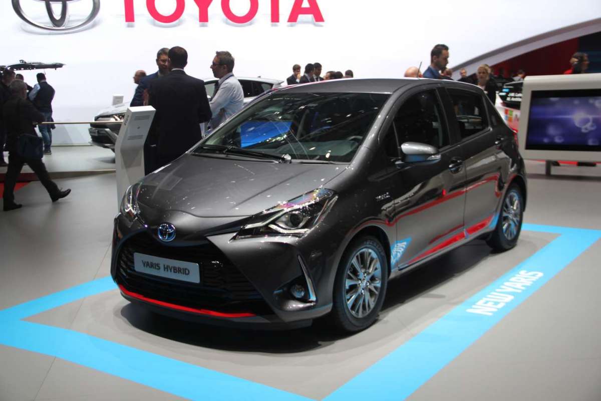 Toyota Yaris restyling al Salone di Ginevra 2017