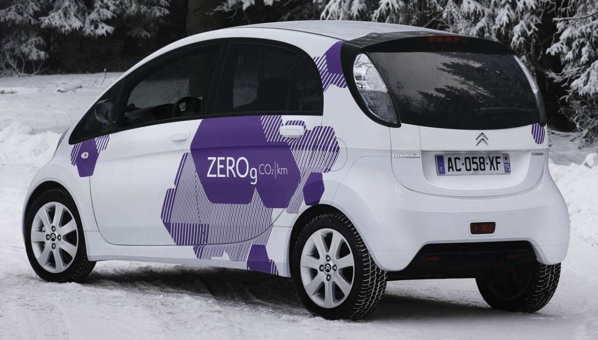 Citroën C-Zero posteriore