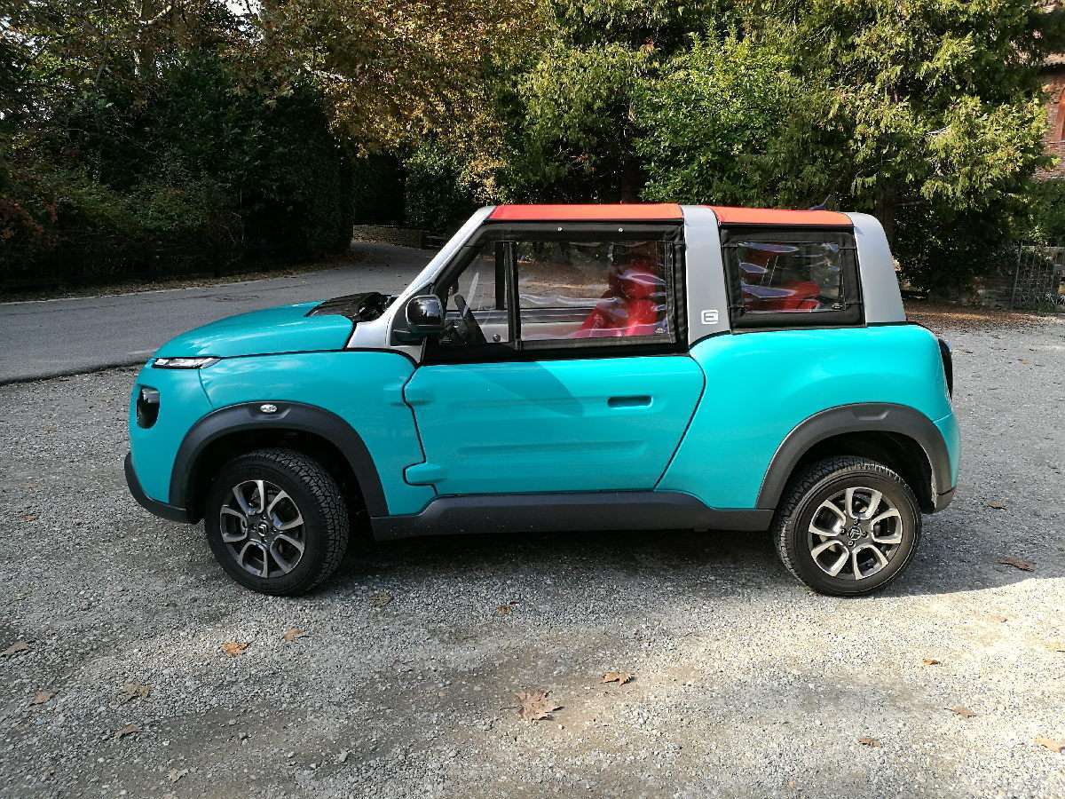 Citroen E-Mehari fiancata