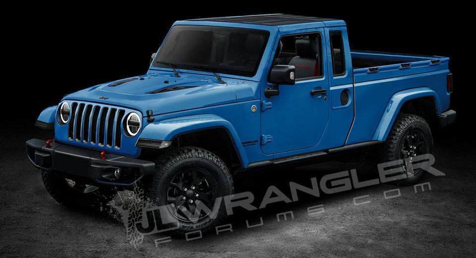 Jeep pickup render