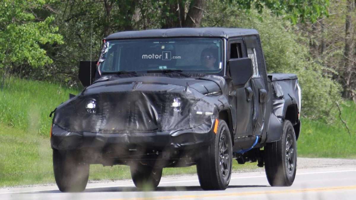 Muso del pickup Jeep