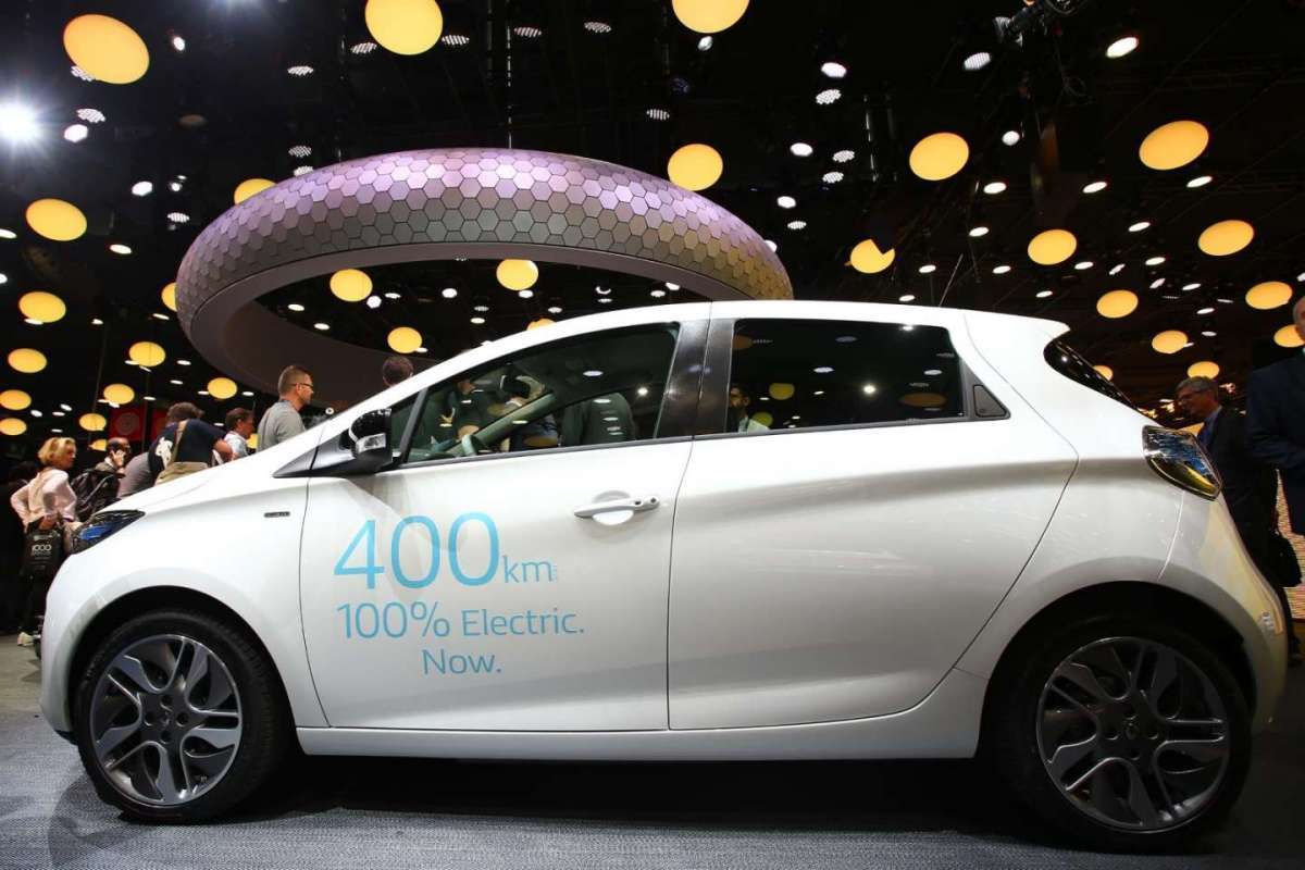 Renault Zoe fiancata