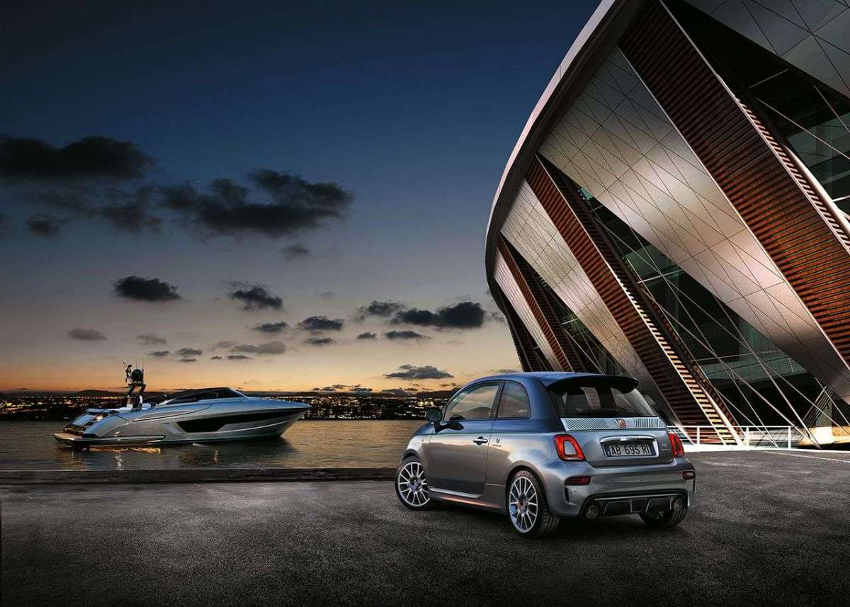 Abarth 695 Rivale posteriore
