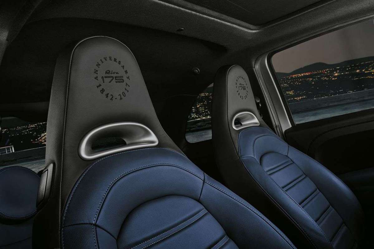 Abarth 695 Rivale sedili