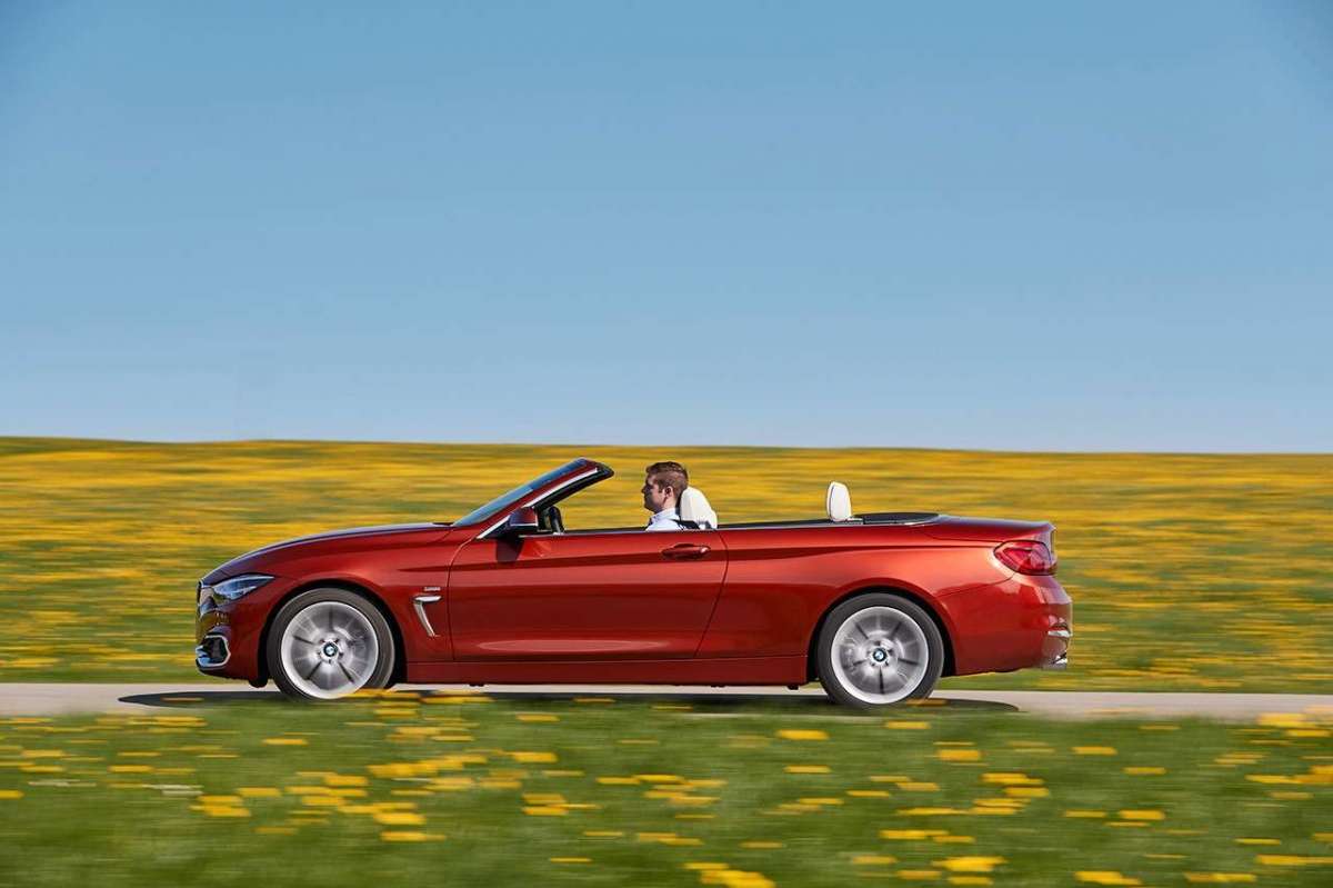 Dimensioni della Serie 4 Cabrio 2017