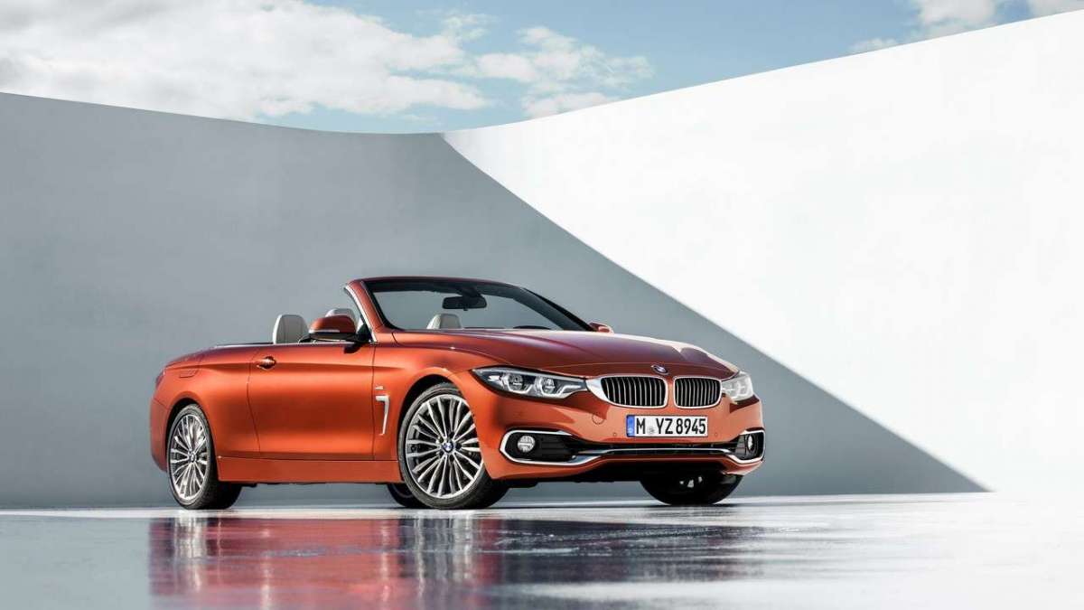 Foto ufficiali della Serie 4 Cabrio 2017