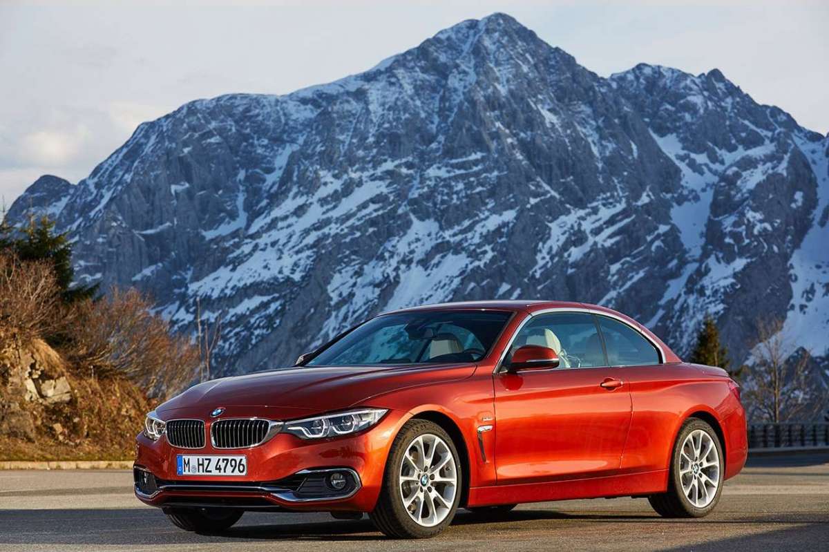 Immagine della Serie 4 Cabrio 2017 coperta