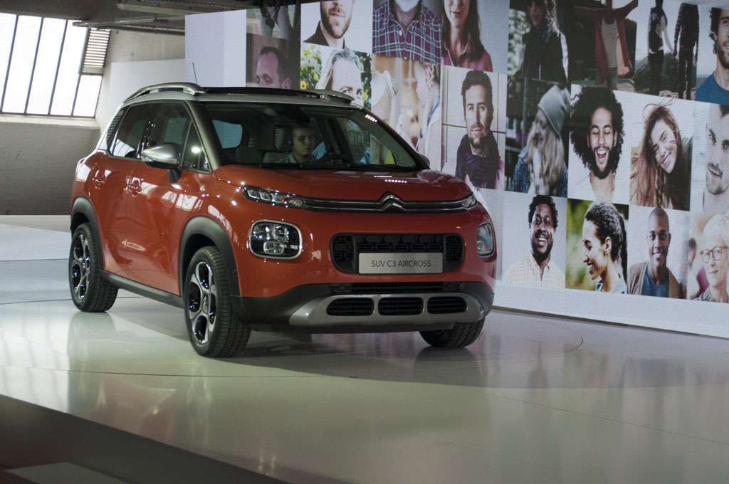 Nuova Citroen C3 Aircross, presentazione