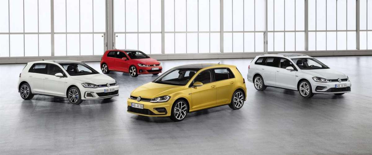 Nuova Volkswagen Golf 2017 restyling