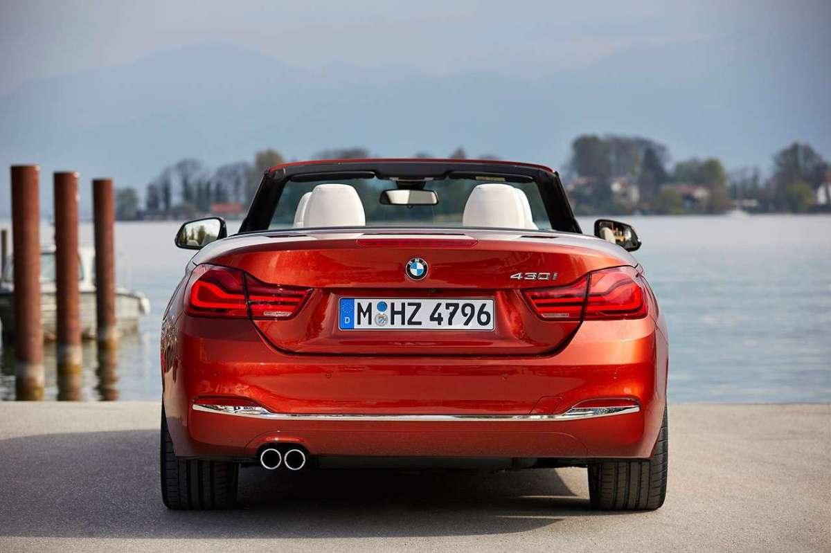 Retro della Serie 4 Cabrio 2017