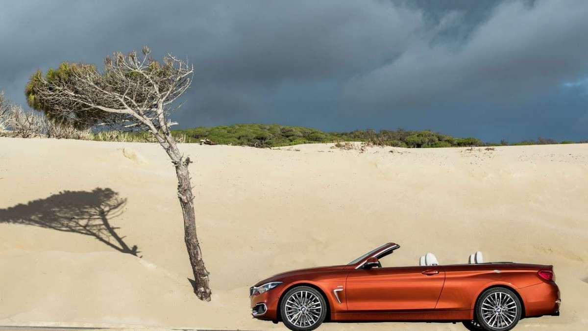 Serie 4 Cabrio 2017 arancione