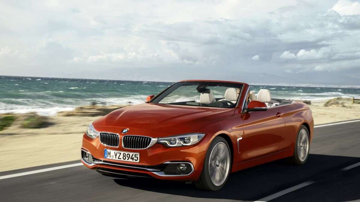 Serie 4 Cabrio 2017 da davanti