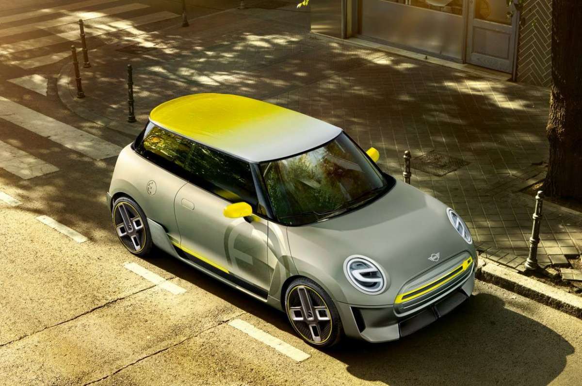 Mini Electric Concept dall'alto