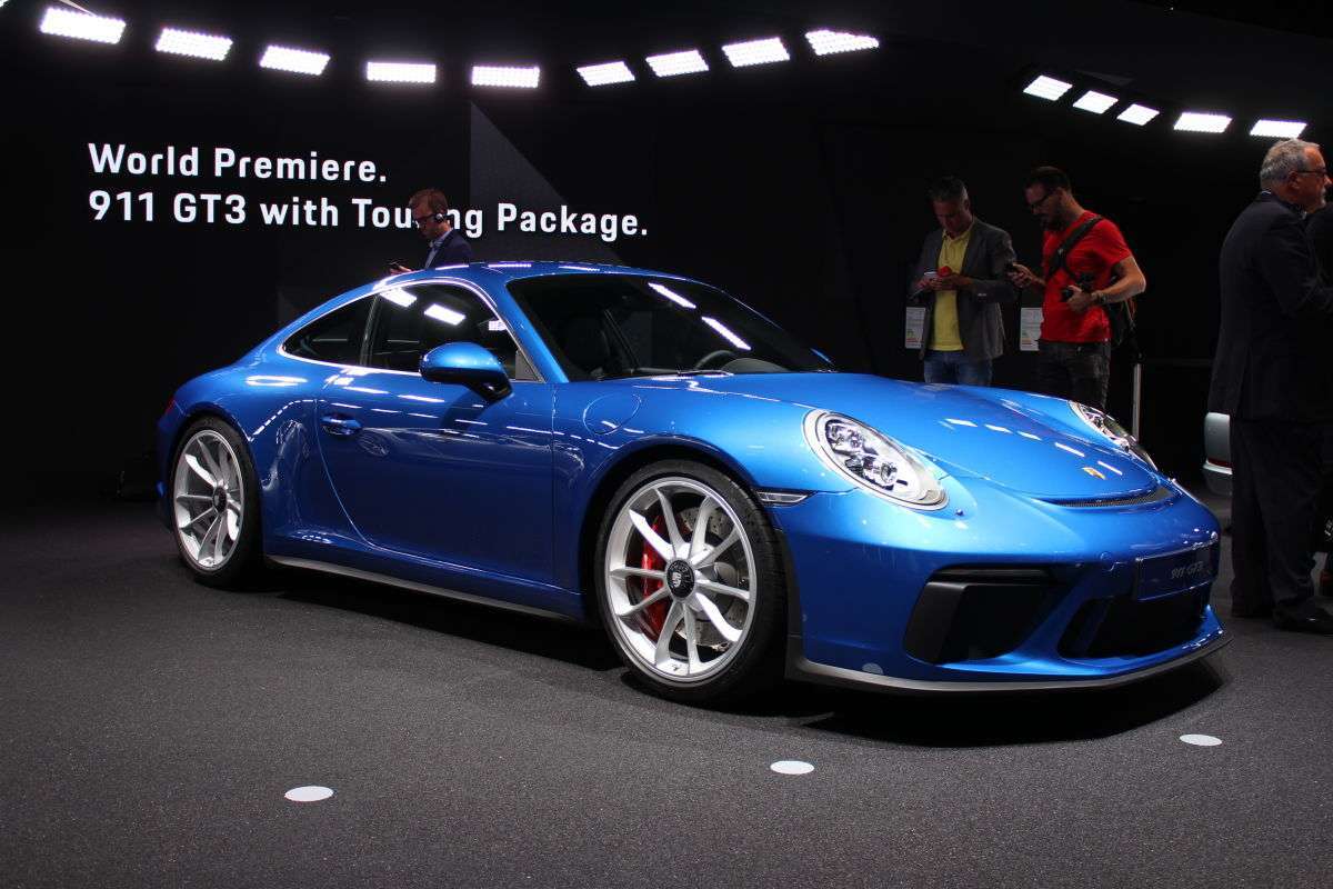 Nuova Porsche 911 GT3 Touring Package al Salone di Francoforte