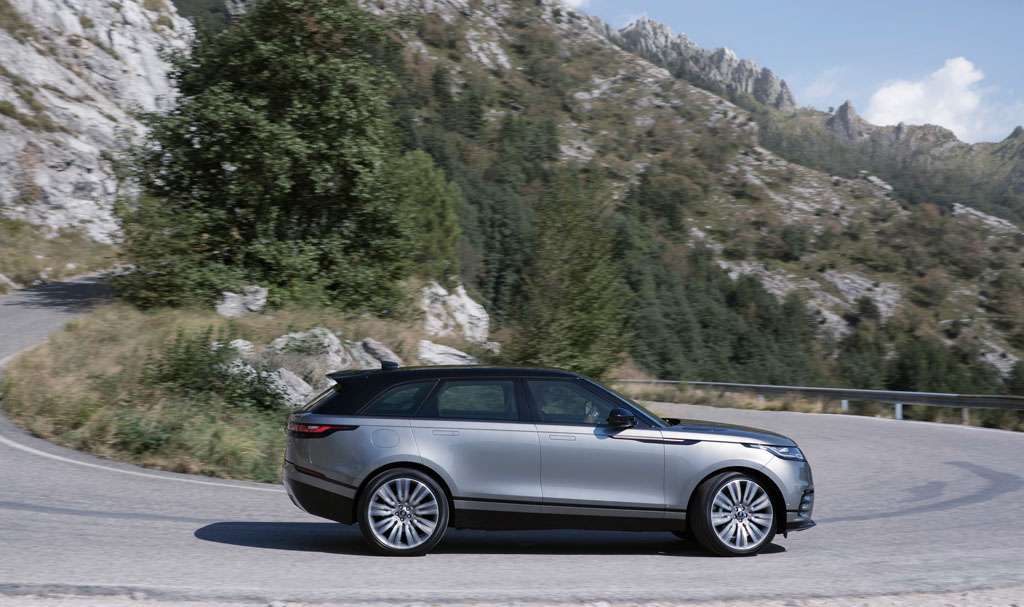 Range Rover Velar 2018 sospensioni