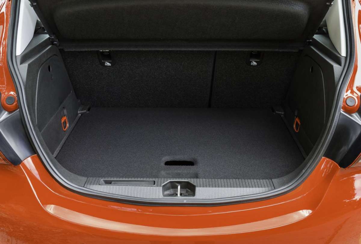 Bagagliaio della Opel Corsa